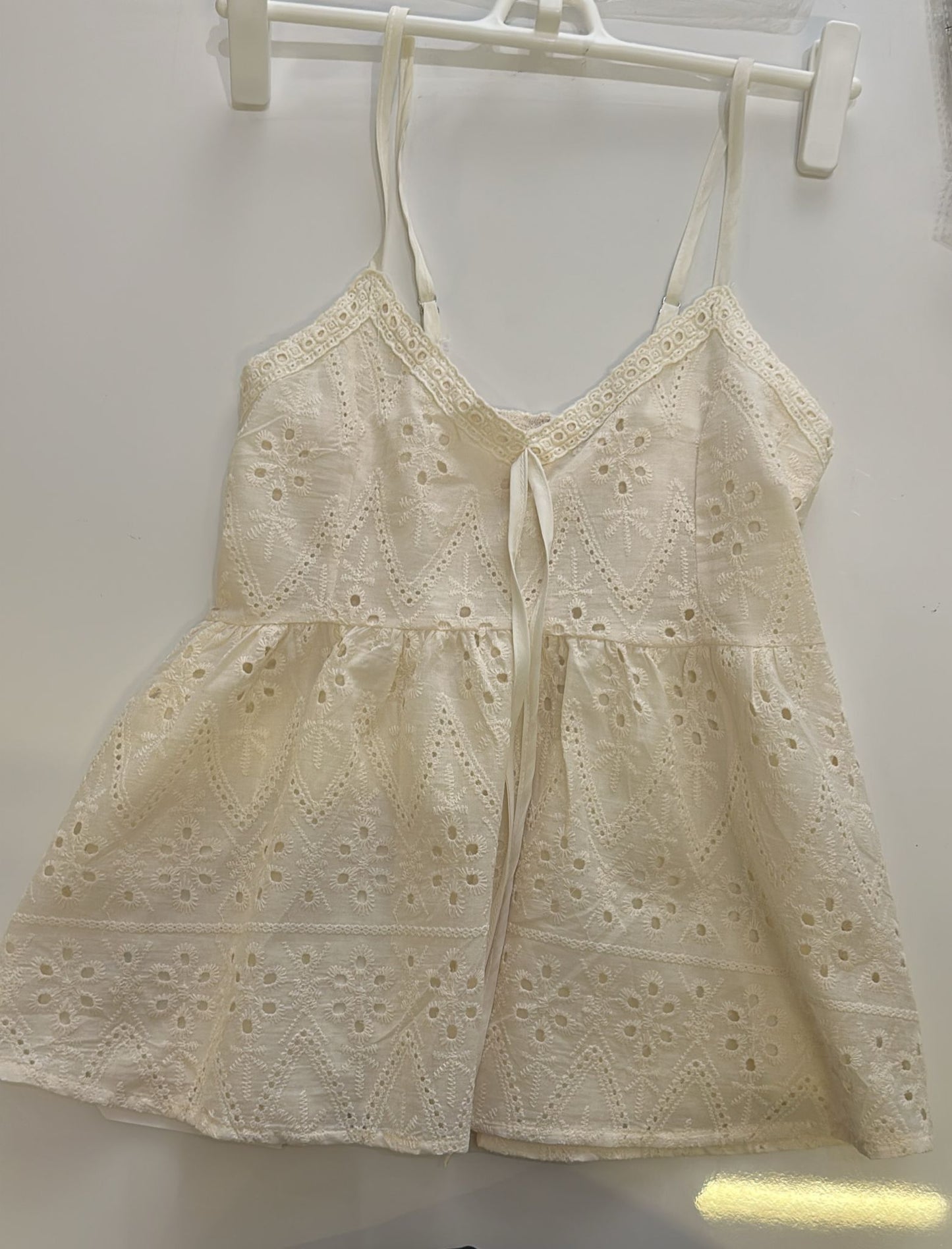 Eyelet Lace Camisole Top