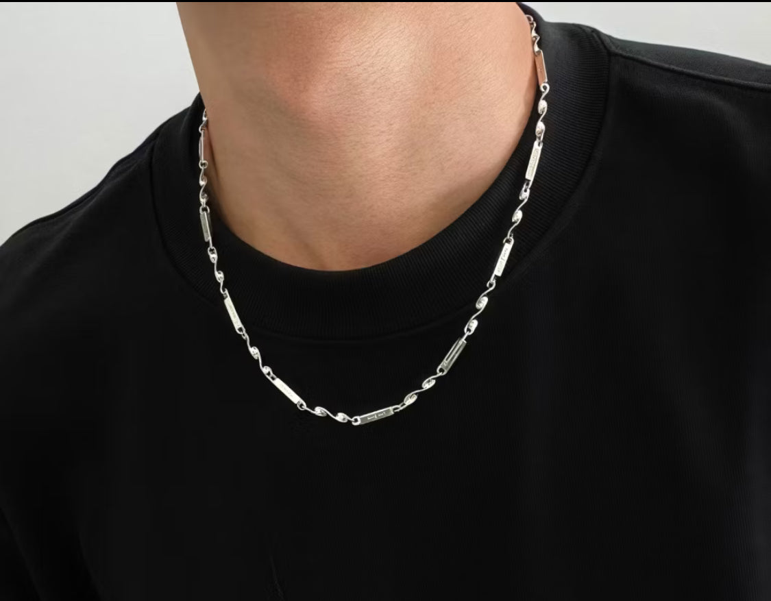 Men’s Minimal Stainless Steel Chain Necklace