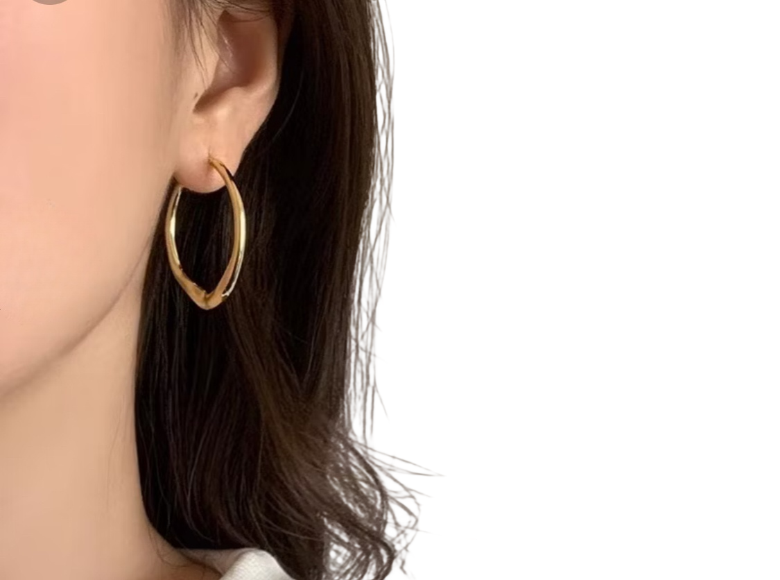 Irregular Hoop Earrings