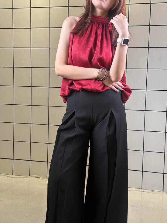 Women's High-Waist Wide-Leg Pants