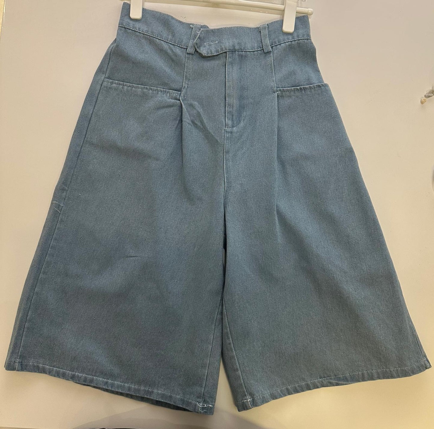 Women's Denim Culotte Shorts