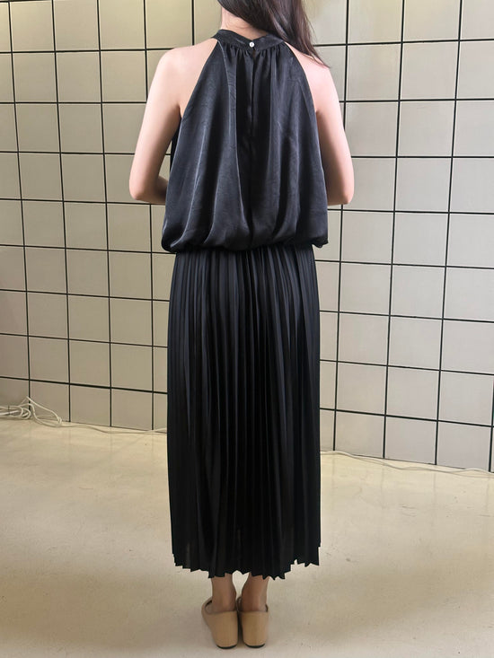 Women's Pleated Midi Skirt