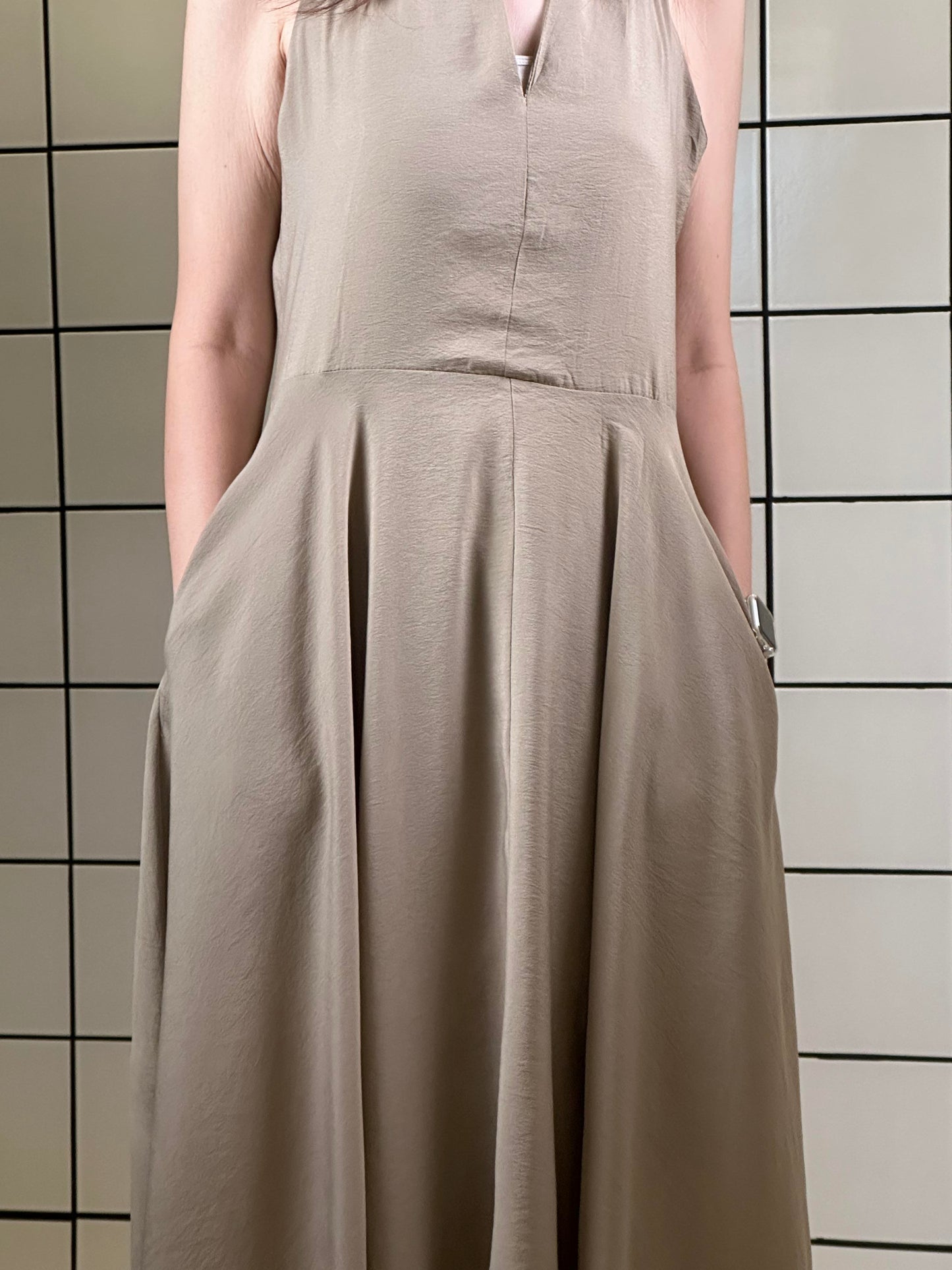 Women's Halter Neck Maxi Dress