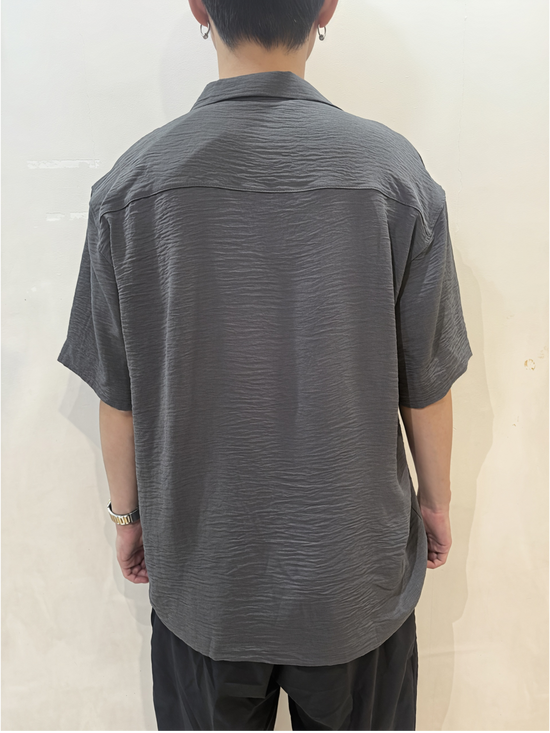 Men’s Relaxed Textured Short Sleeve Shirt